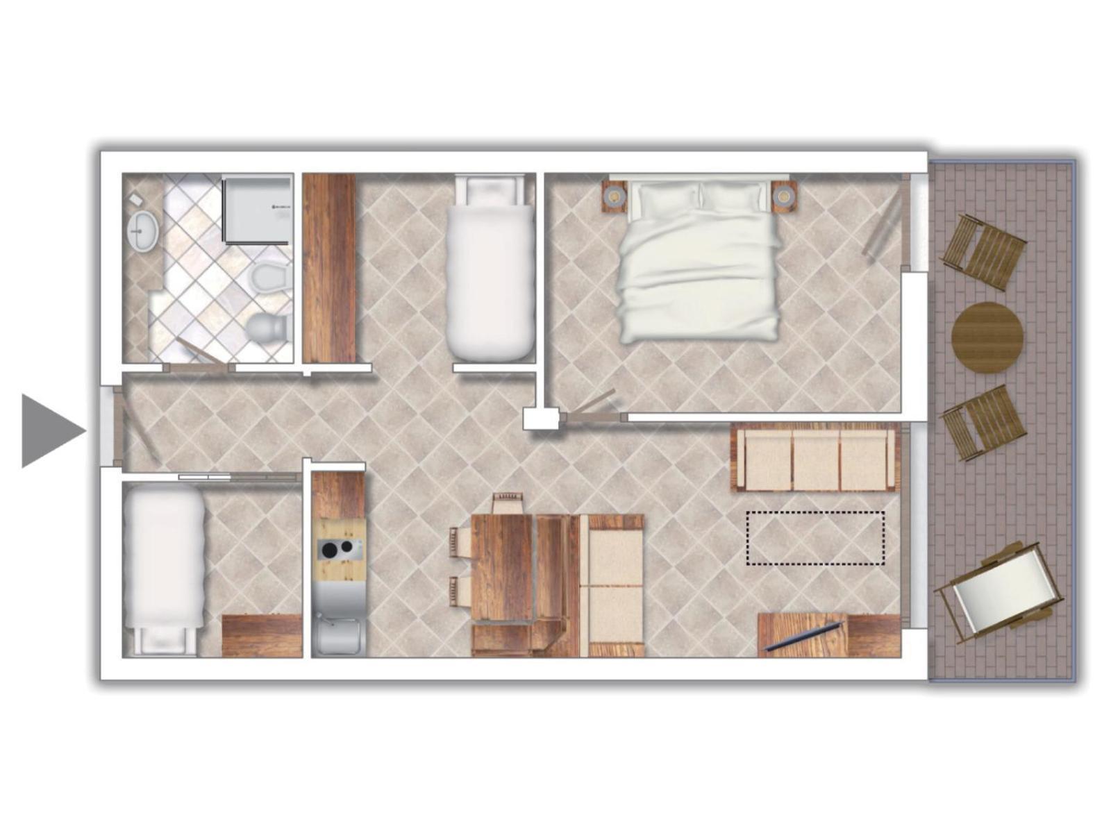 Residence Club Понте-ди-Леньо Номер фото